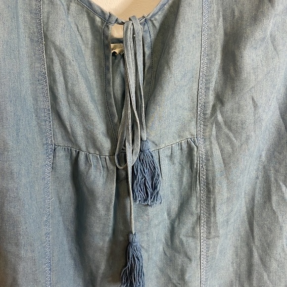 NWT Coastal Cowgirl Dress Dance & Marvel Tunic Mini Small Blue Tassel casual - Picture 5 of 11
